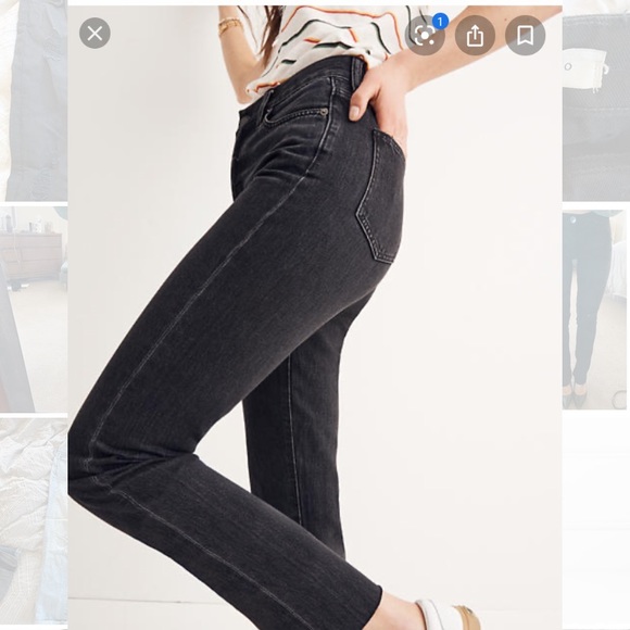 Madewell Perfect Summer Jean - Black - Picture 1 of 6
